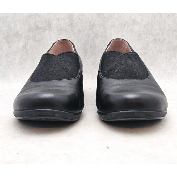 Dansko Women’s Ann Leather Slip On Flat Black Size 36 EU/ 6-6.5 US Career Casual - Picture 7 of 13